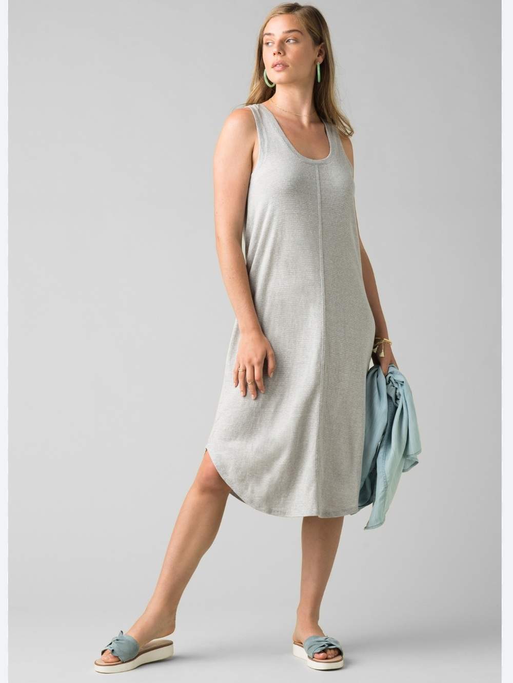 NWT Prana Corrine Sleeveless Midi Dress